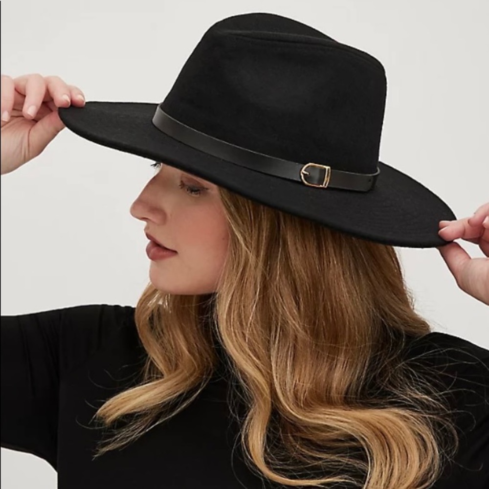 Brand New, Never Worn, Torrid Wool Panama Hat.  M/L